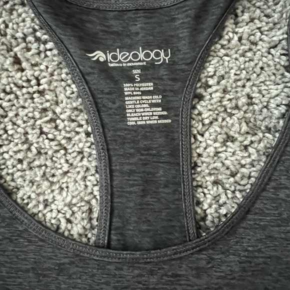 Ideology Tank Top Small Heathered Gray/Black - Picture 7 of 8